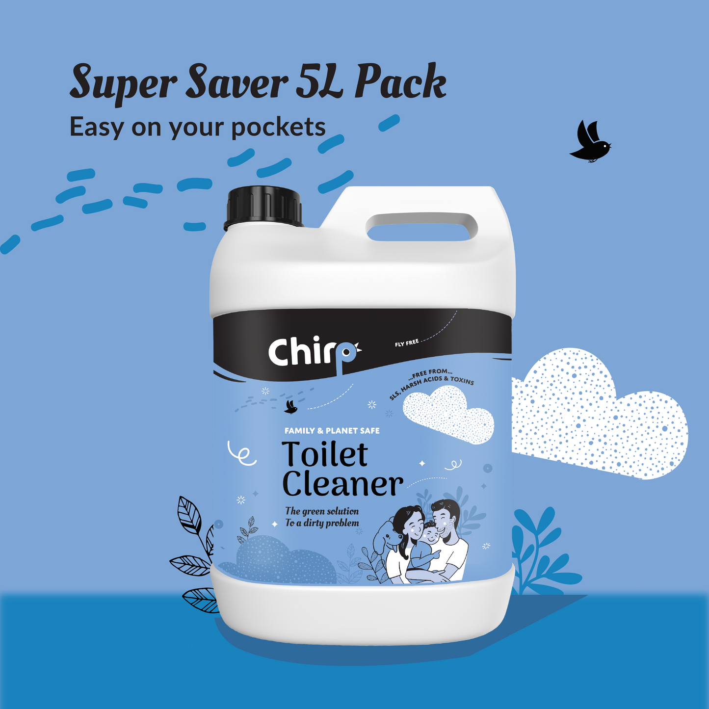 Toilet Cleaner (5 Lits)